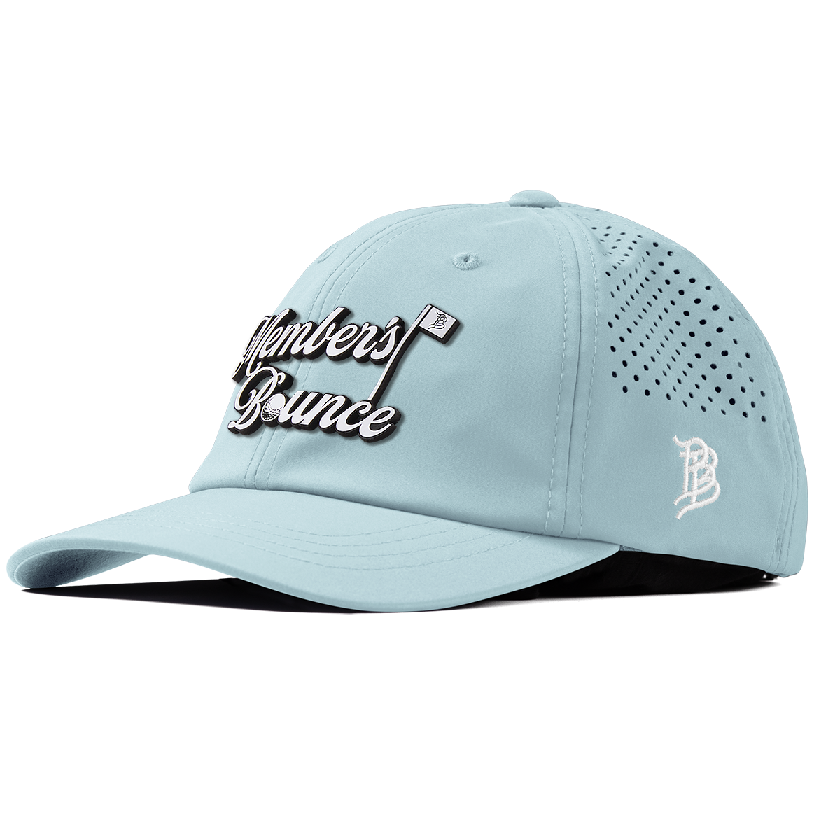 Member's Bounce Script Performance Dad Hat Sky Blue