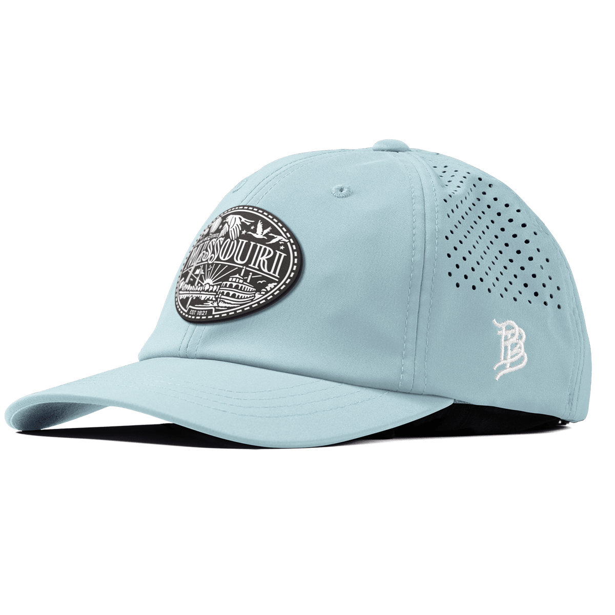 Missouri Traveler Performance Dad Hat Sky Blue