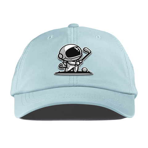 Moon Shot Performance Dad Hat Sky Blue