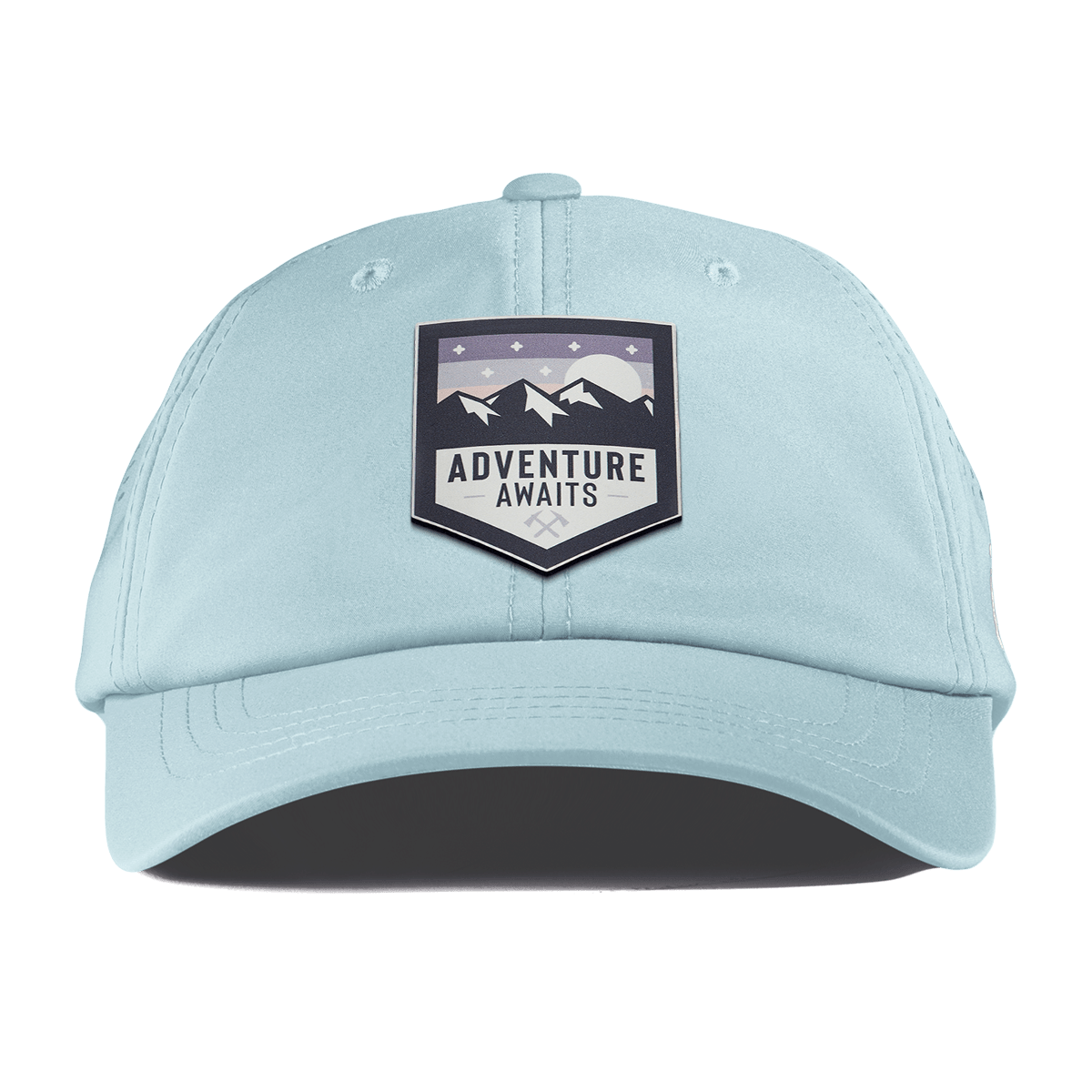 Moonlight Adventure Performance Dad Hat Sky Blue