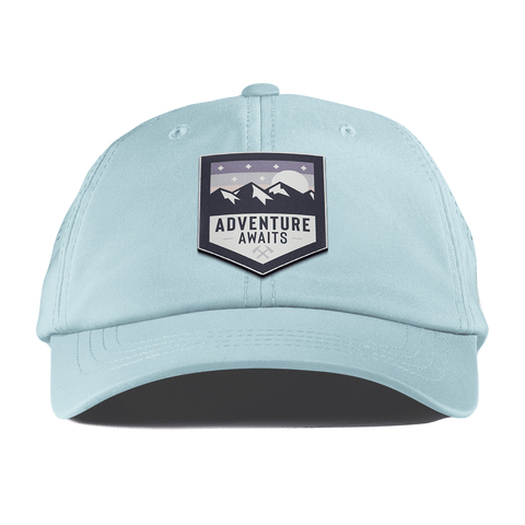 Moonlight Adventure Performance Dad Hat Sky Blue