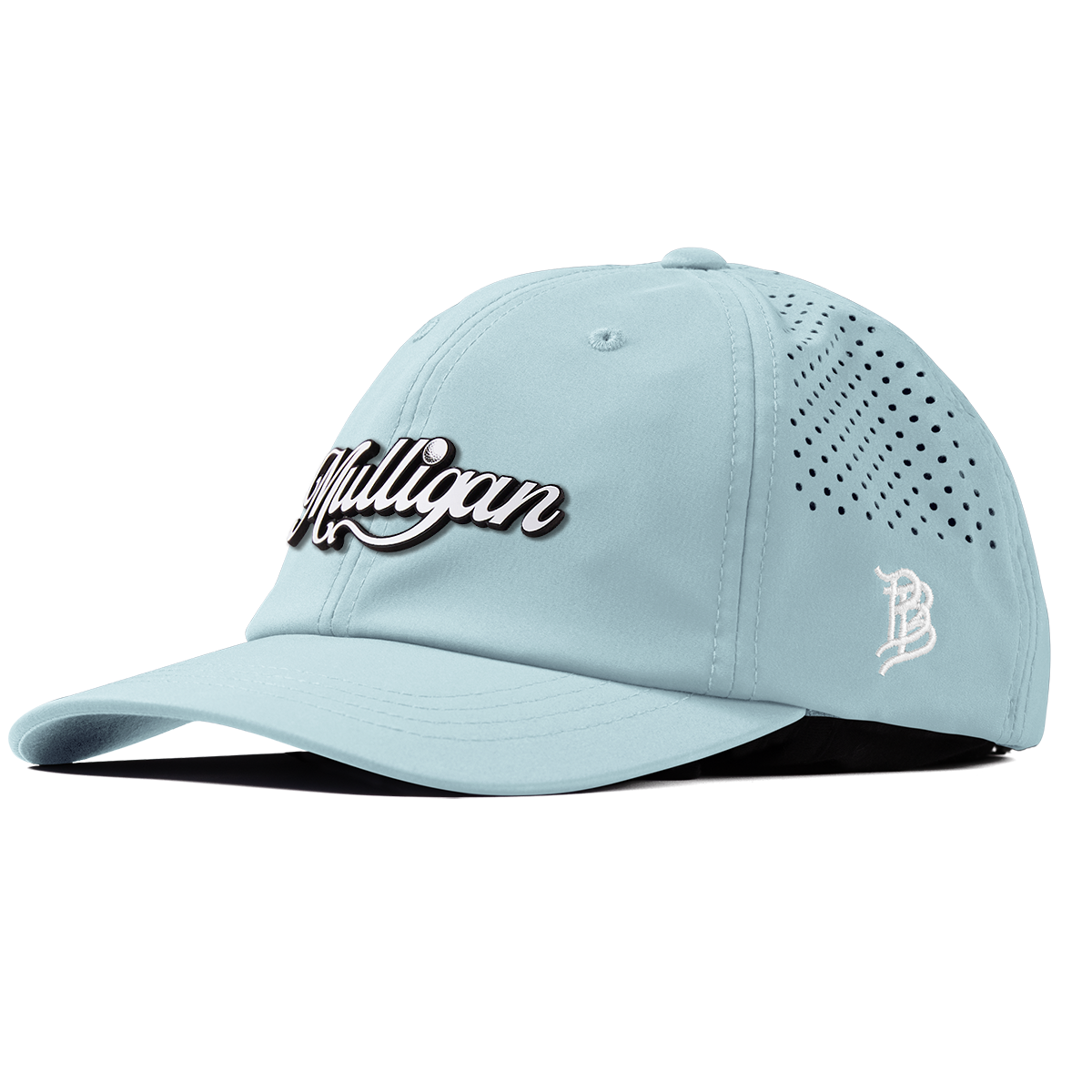 Mulligan Script Performance Dad Hat Sky Blue