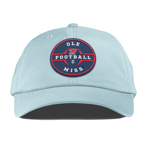 University of Mississippi "Ole Miss Football Legacy" Performance Dad Hat Sky Blue
