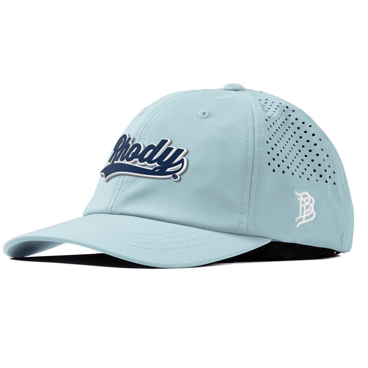 University of Rhode Island "Rhody Script" Performance Dad Hat Sky Blue