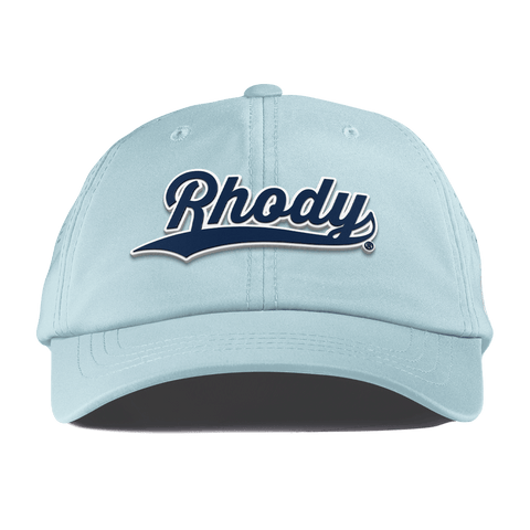 University of Rhode Island "Rhody Script" Performance Dad Hat Sky Blue