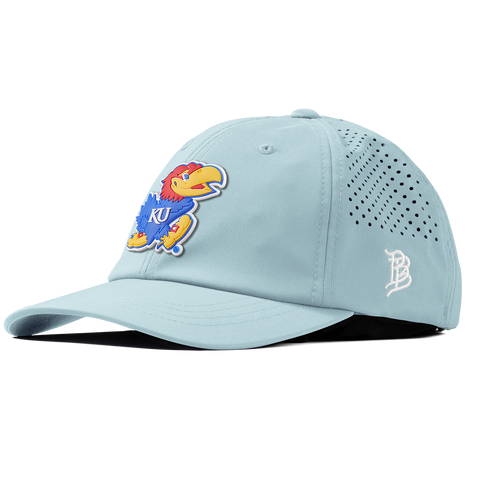 University of Kansas "Rock Chalk Jayhawk" Performance Dad Hat Sky Blue