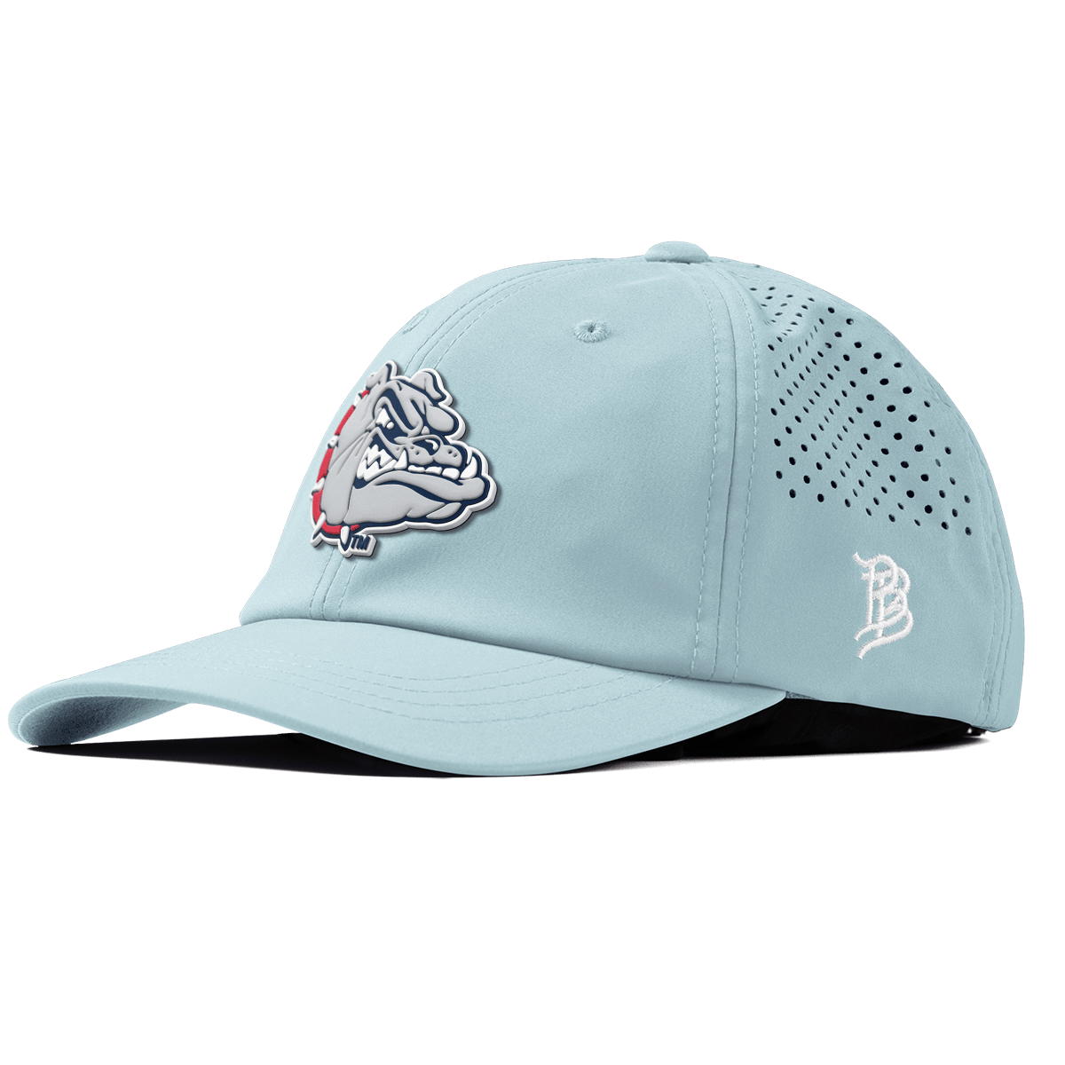 Gonzaga University "Spike The Bulldog" Performance Dad Hat Sky Blue