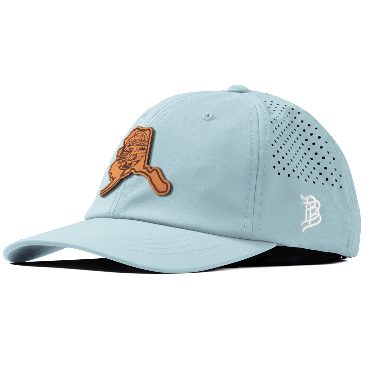 Alaska 49 Performance Dad Hat Sky Blue