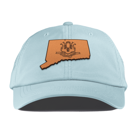 Connecticut 5 Performance Dad Hat Sky Blue