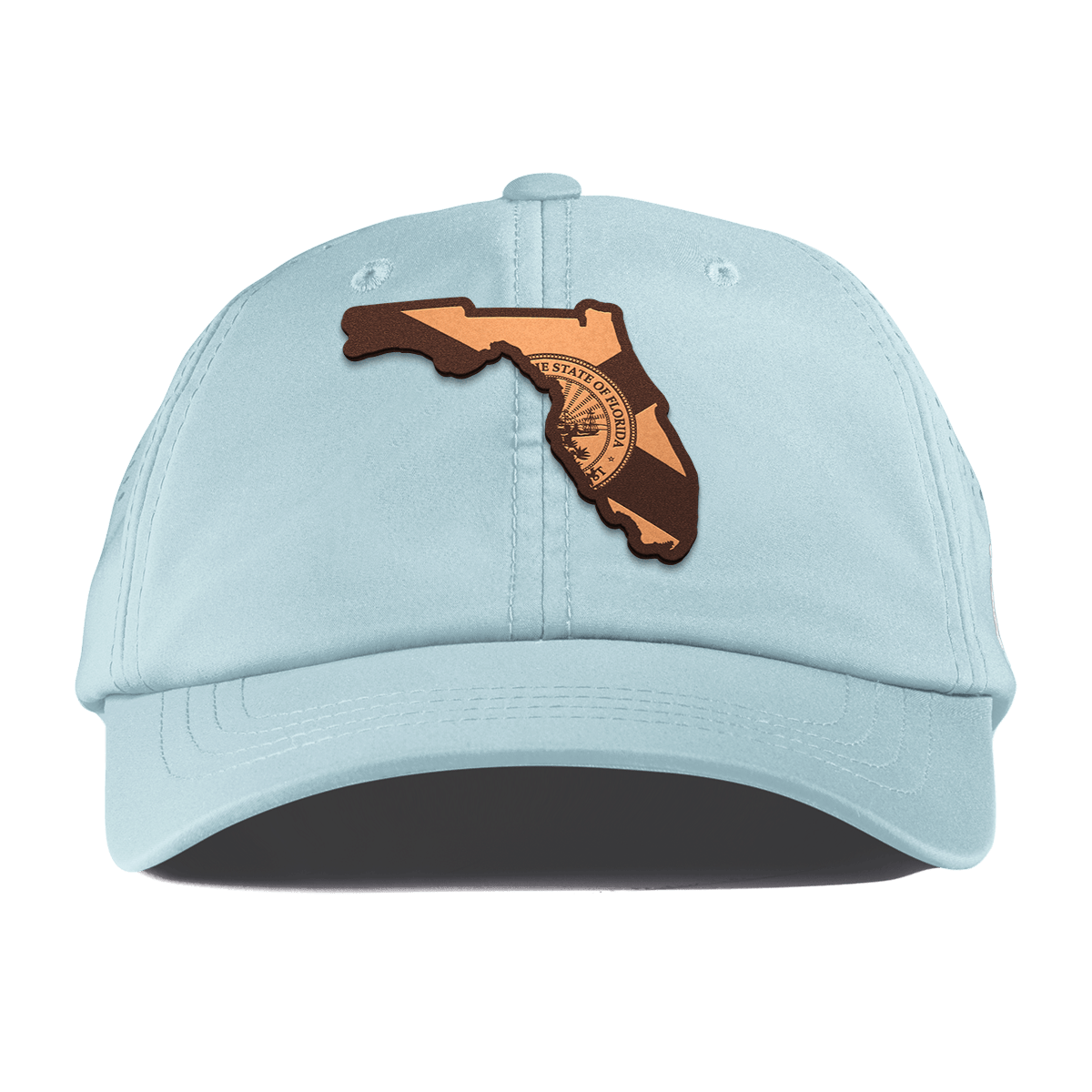 Florida 27 Performance Dad Hat Sky Blue