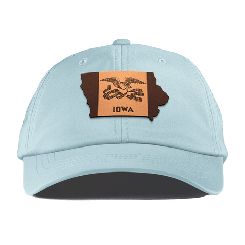 Iowa 29 Performance Dad Hat Sky Blue