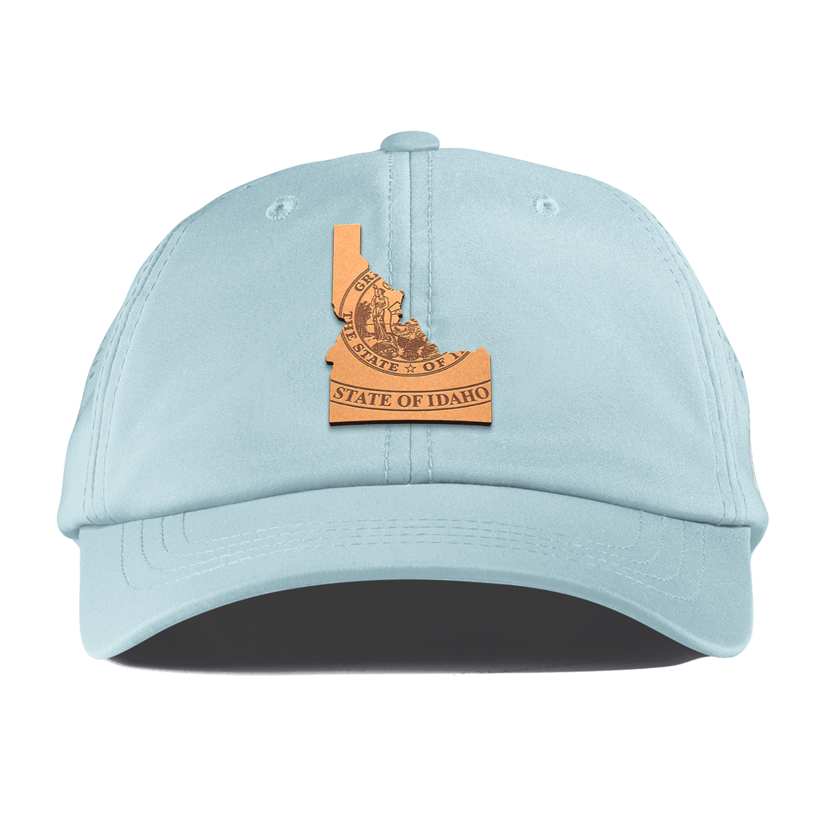 Idaho 43 Performance Dad Hat Sky Blue