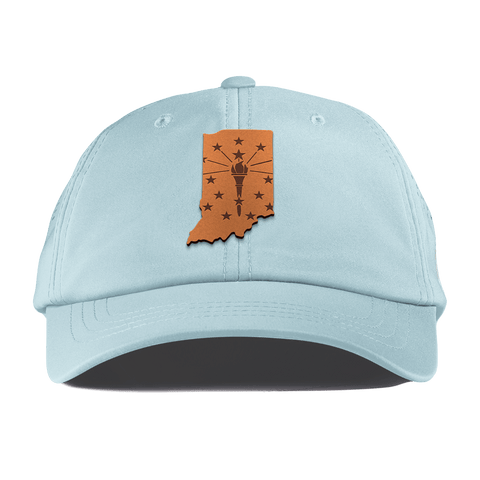 Indiana 19 Performance Dad Hat Sky Blue