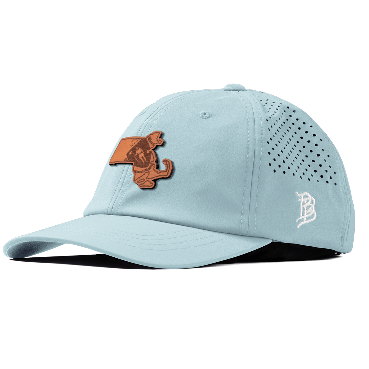 Massachusetts 6 Performance Dad Hat Sky Blue