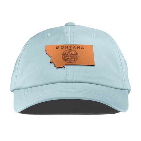 Montana 41 Performance Dad Hat Sky Blue