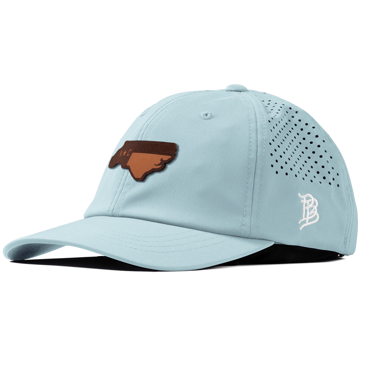 North Carolina 12 Performance Dad Hat Sky Blue