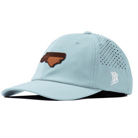 North Carolina 12 Performance Dad Hat Sky Blue