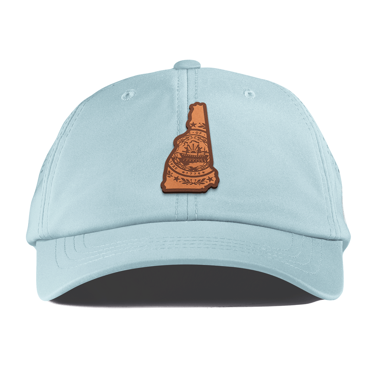 New Hampshire 9 Performance Dad Hat Sky Blue