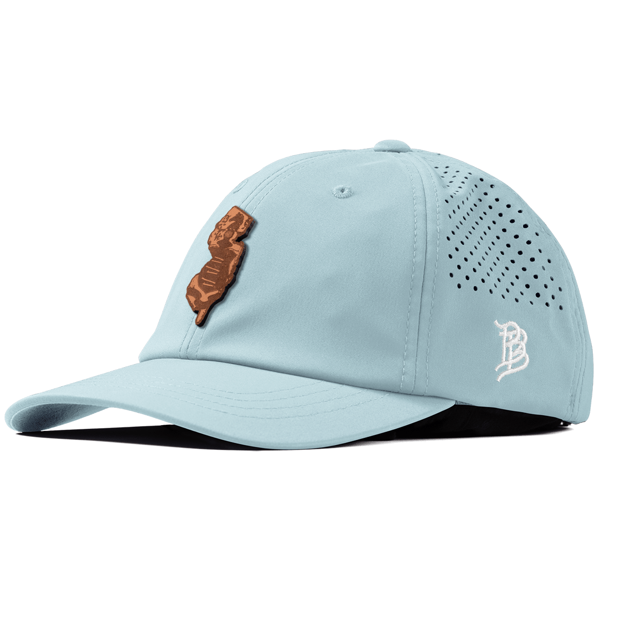 New Jersey 3 Performance Dad Hat Sky Blue