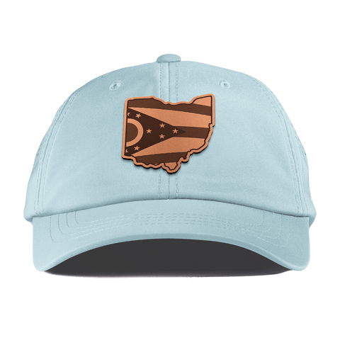 Ohio 17 Performance Dad Hat Sky Blue