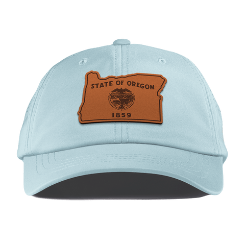 Oregon 33 Performance Dad Hat Sky Blue