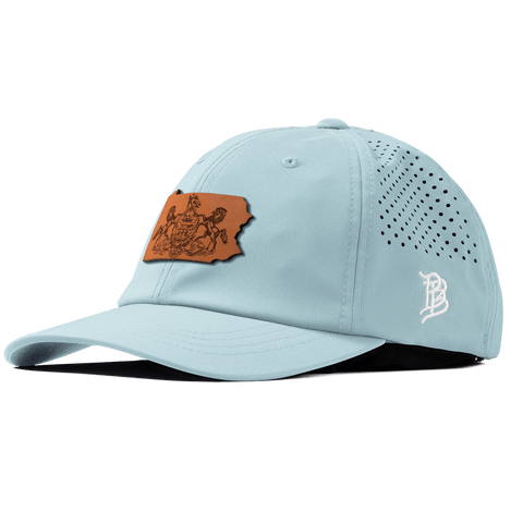 Pennsylvania 2 Performance Dad Hat Sky Blue