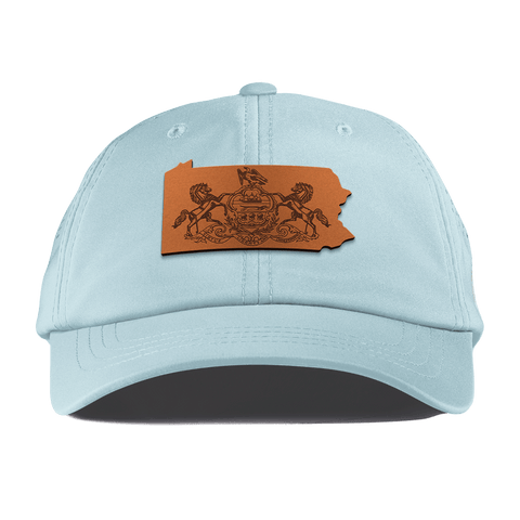 Pennsylvania 2 Performance Dad Hat Sky Blue