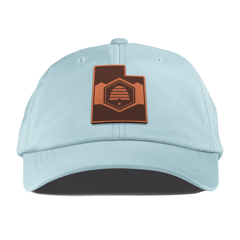 Utah 45 Performance Dad Hat Sky Blue