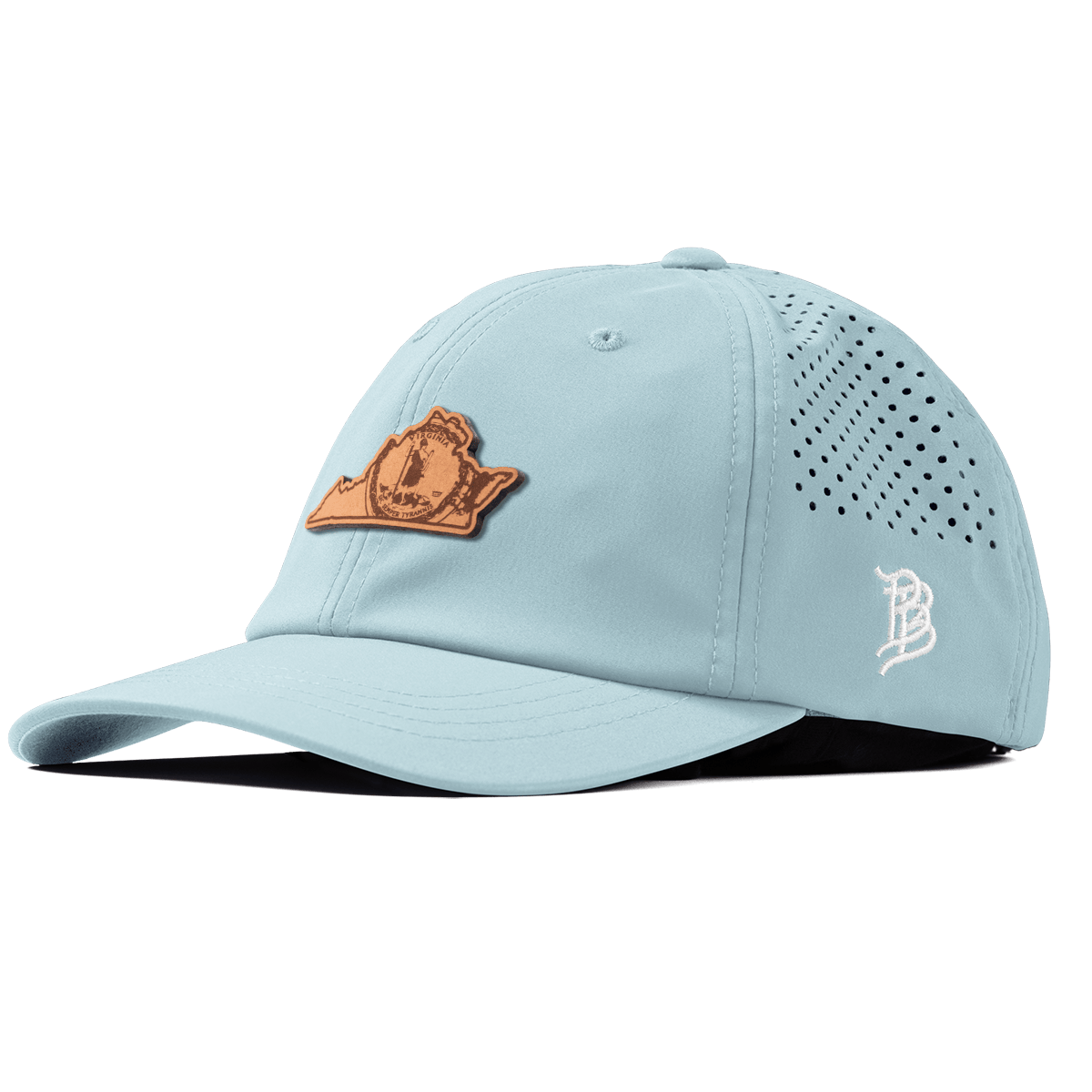 Virginia 10 Performance Dad Hat Sky Blue