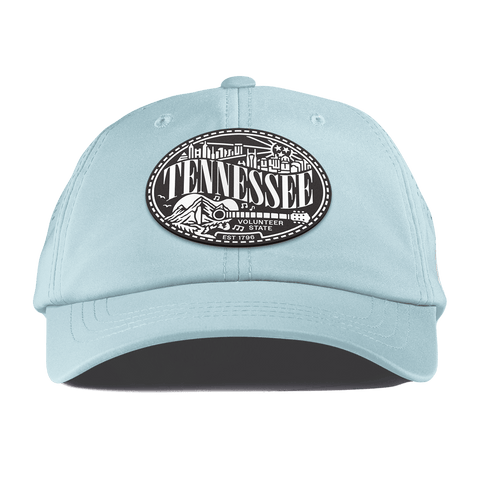 Tennessee Traveler Performance Dad Hat Sky Blue