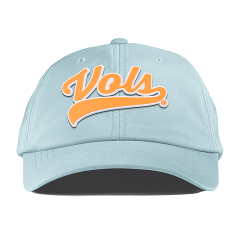 University of Tennessee "Tennessee Vols Script" Performance Dad Hat Sky Blue