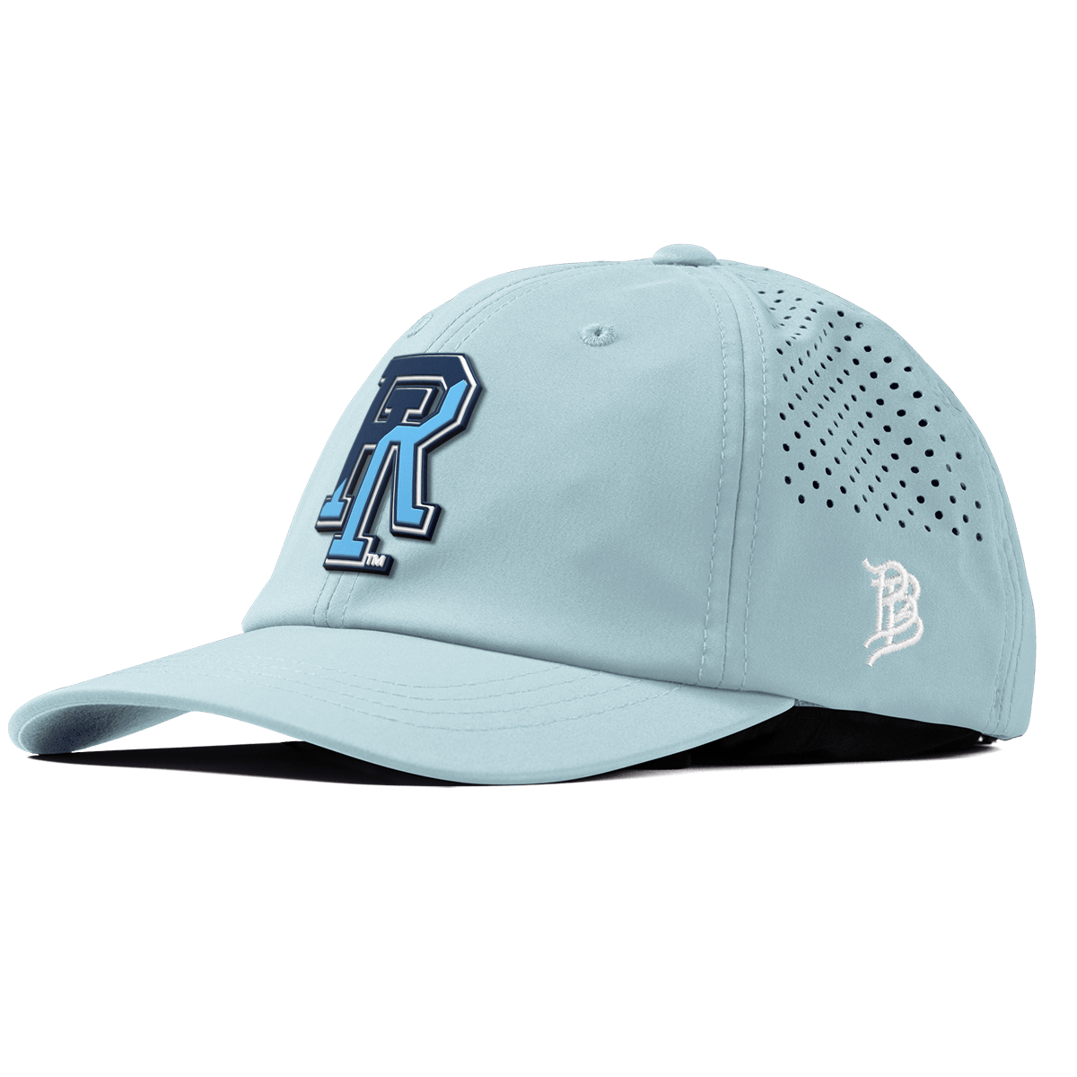 University of Rhode Island "URI Team Logo" Performance Dad Hat Sky Blue