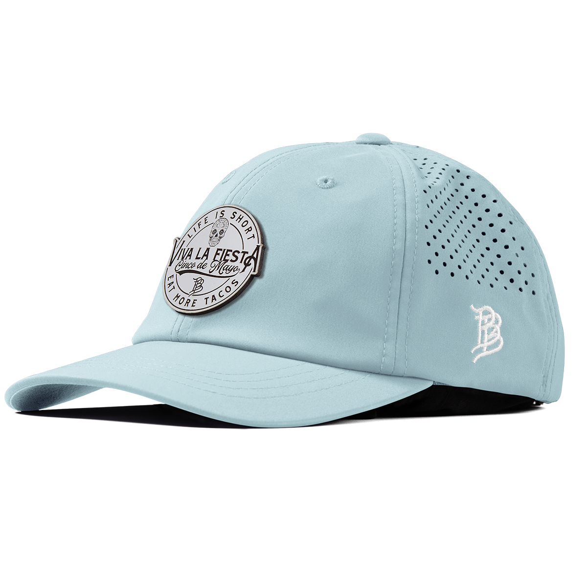 Branded Fiesta Performance Dad Hat Sky Blue
