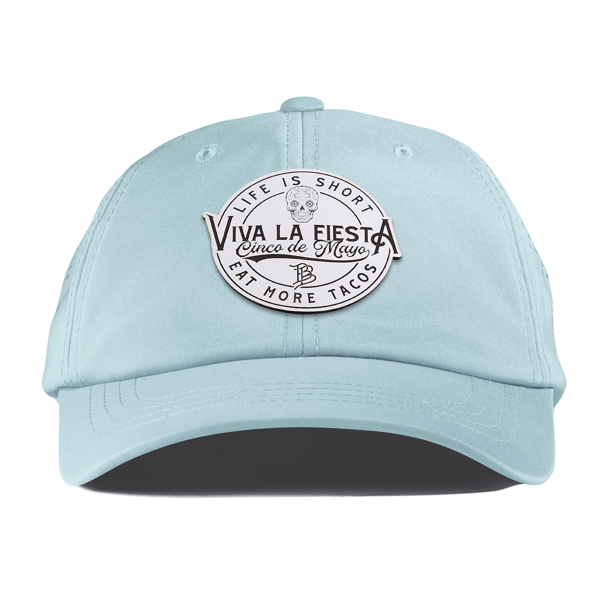 Branded Fiesta Performance Dad Hat Sky Blue