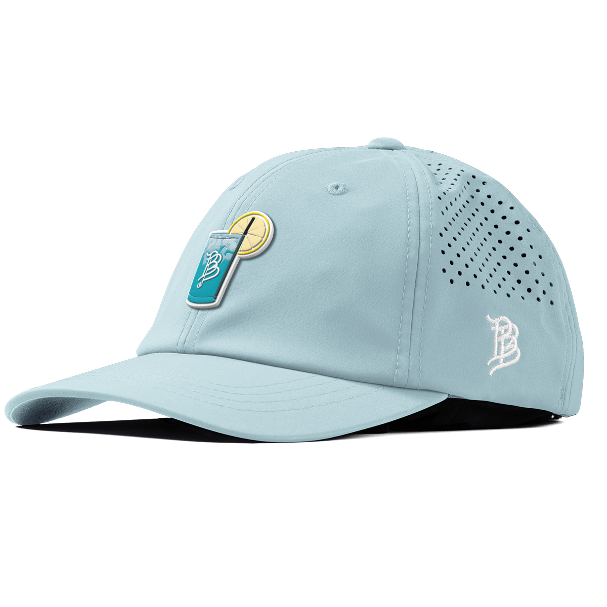 Water Hazard Performance Dad Hat Sky Blue