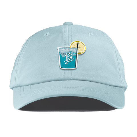 Water Hazard Performance Dad Hat Sky Blue