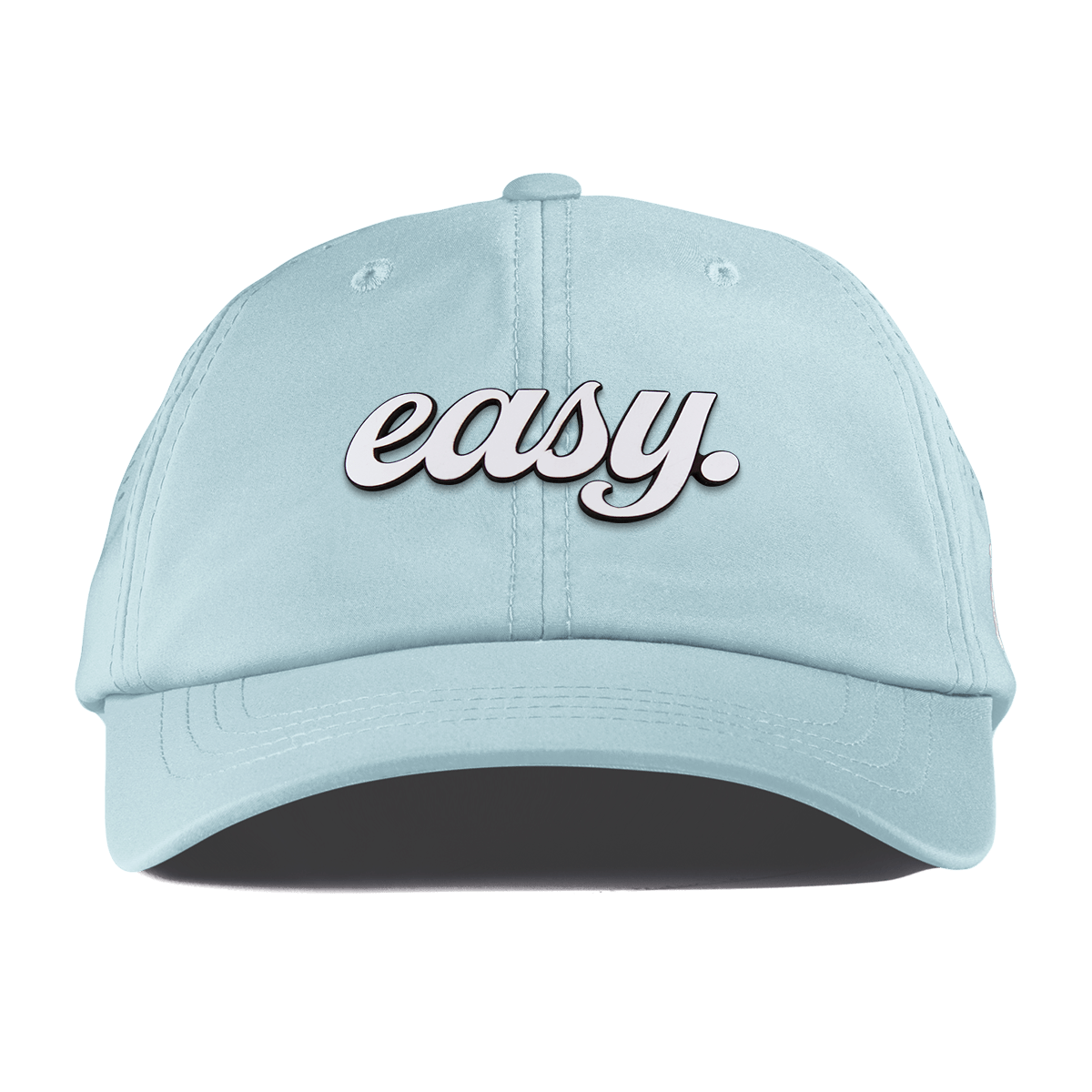 Easy Script Performance Dad Hat Sky Blue