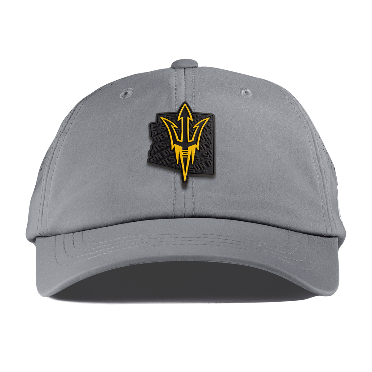 Arizona State University "ASU Blackout Pitchfork" Performance Dad Hat Slate