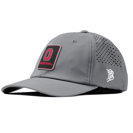 Ohio State University "Buckeyes Badge" Performance Dad Hat Slate