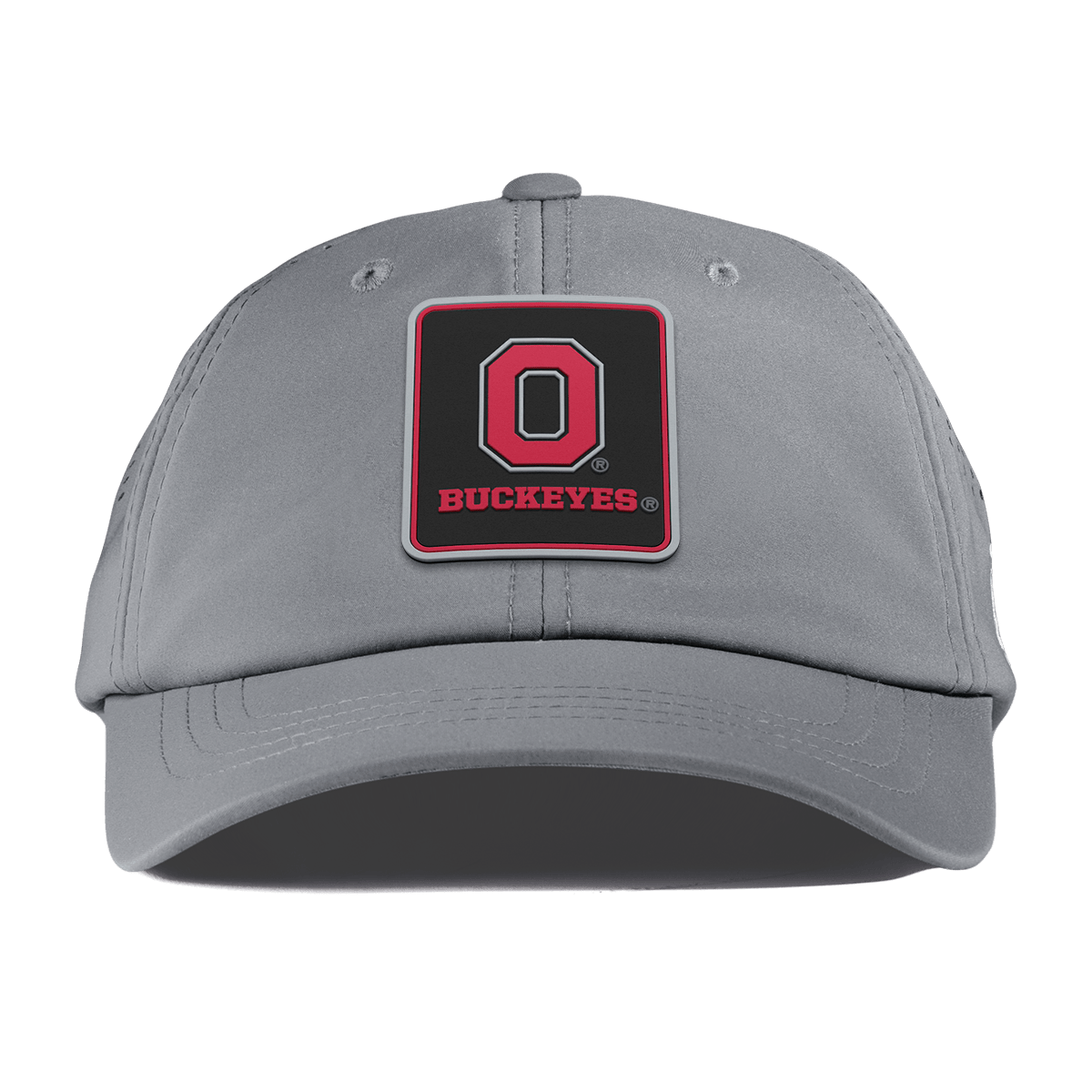 Ohio State University "Buckeyes Badge" Performance Dad Hat Slate