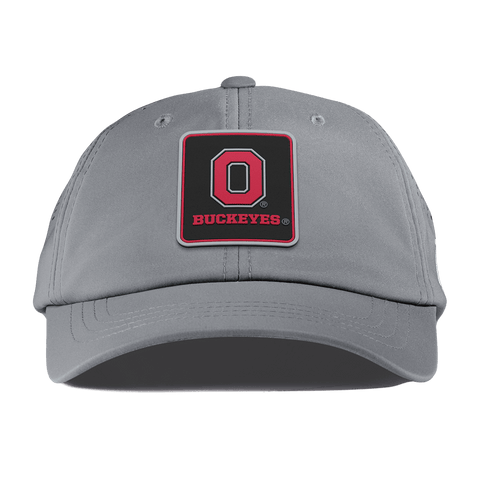 Ohio State University "Buckeyes Badge" Performance Dad Hat Slate
