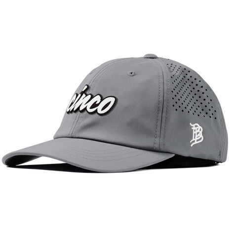 Cinco Script Performance Dad Hat Slate