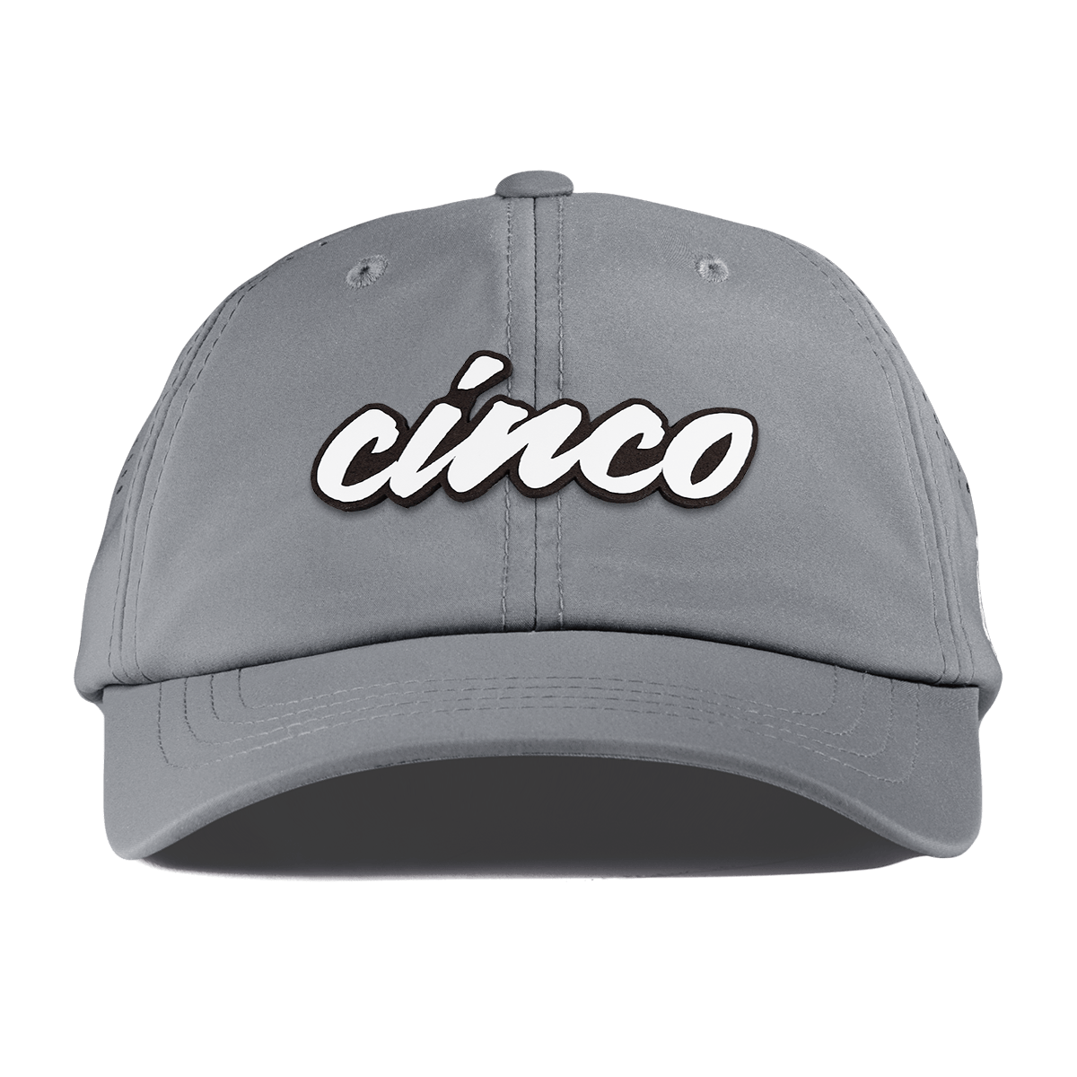Cinco Script Performance Dad Hat Slate
