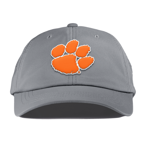Clemson University "Clemson Tiger Paw" Performance Dad Hat Slate