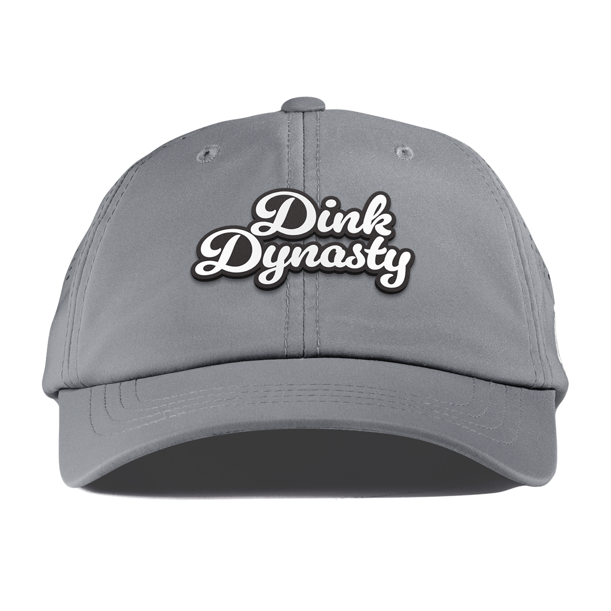 Dink Dynasty Script Performance Dad Hat Slate