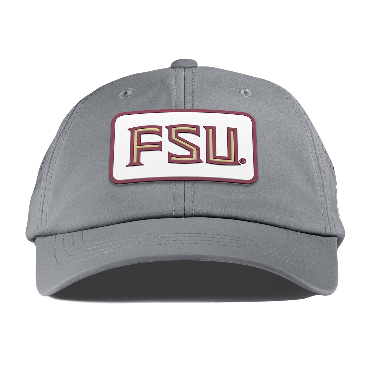 Florida State University "FSU Badge" Performance Dad Hat Slate