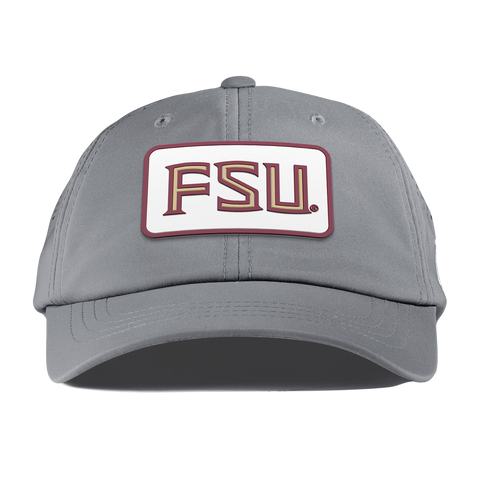 Florida State University "FSU Badge" Performance Dad Hat Slate