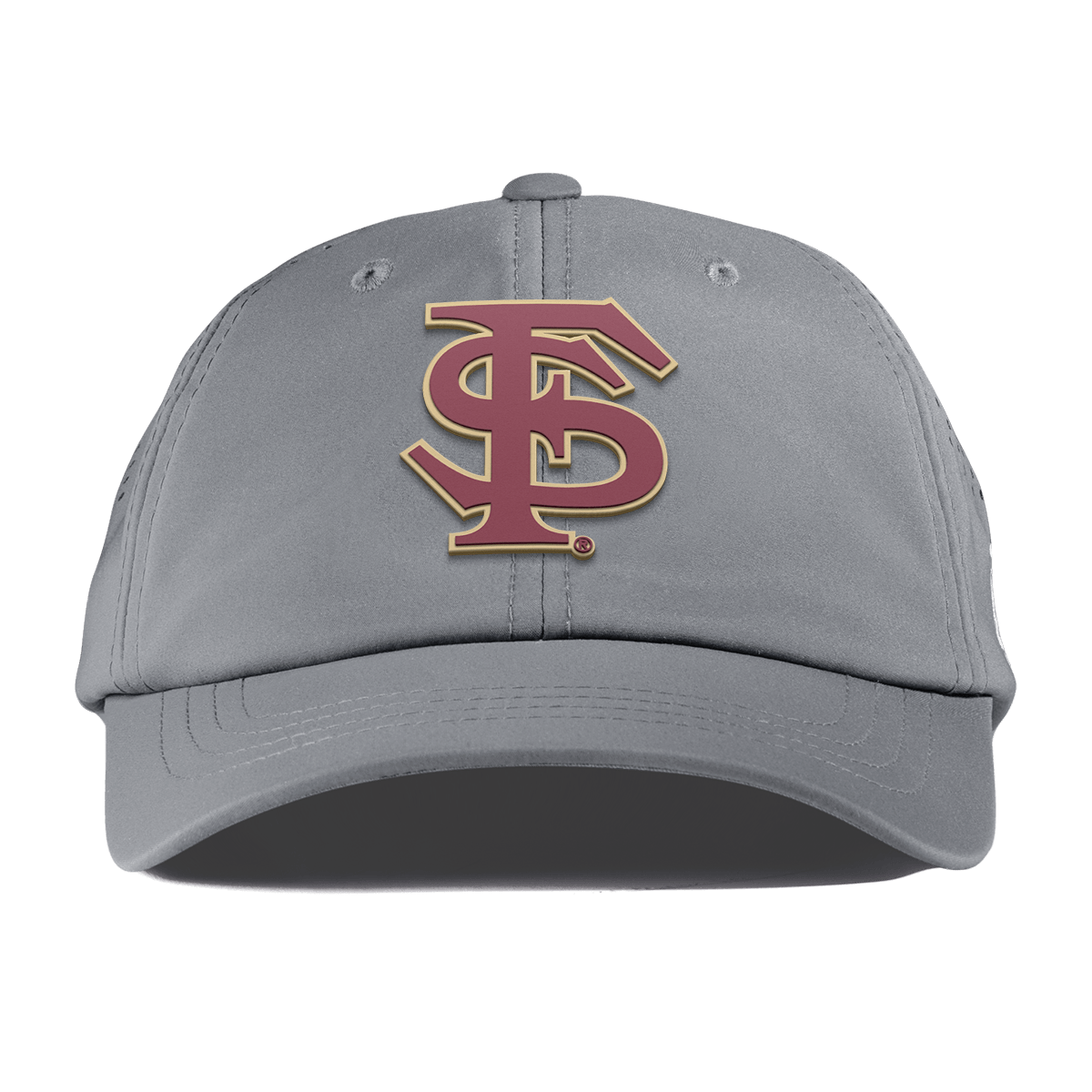 Florida State University "FSU Block" Performance Dad Hat Slate