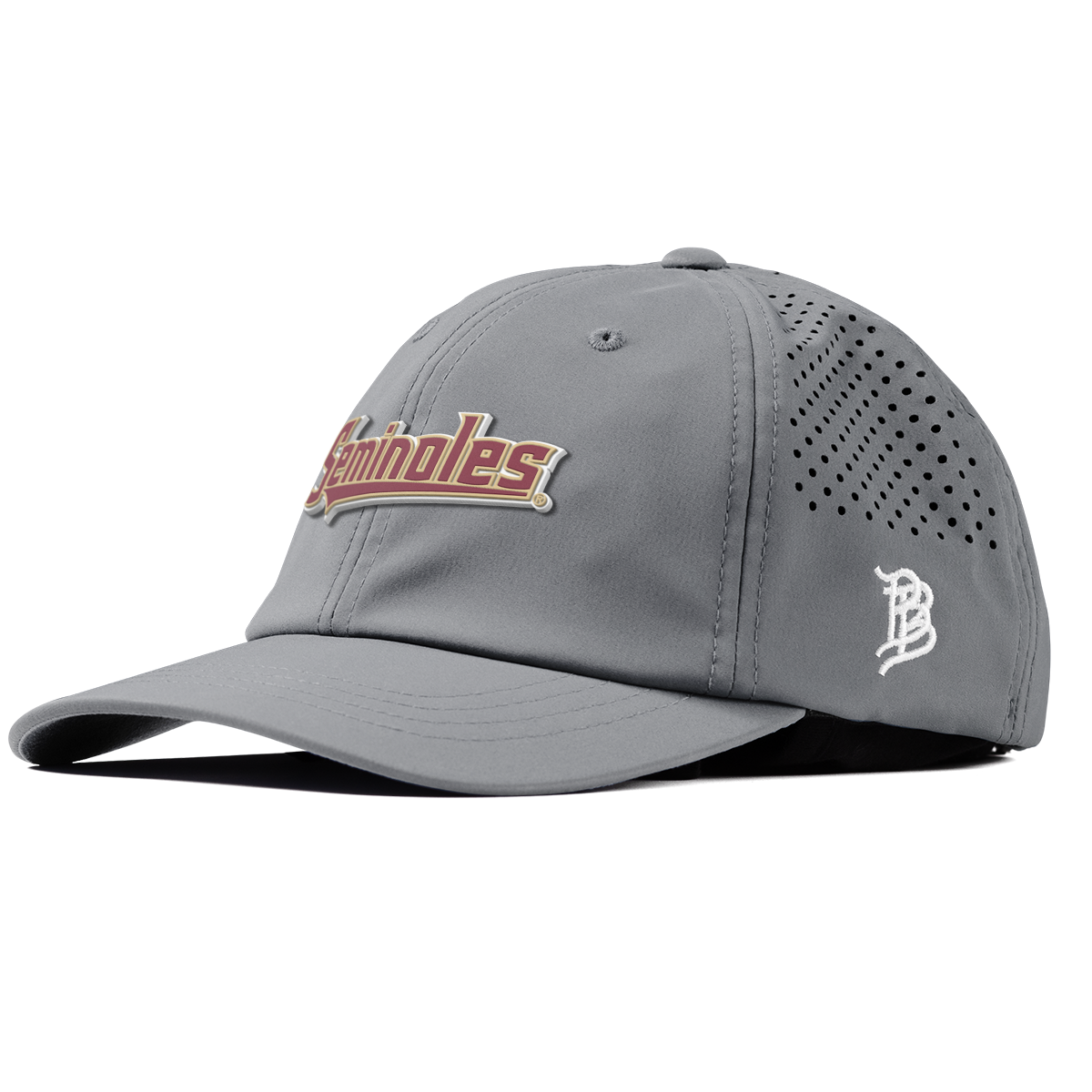 Florida State University "FSU Seminoles Block" Performance Dad Hat Slate