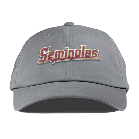 Florida State University "FSU Seminoles Block" Performance Dad Hat Slate
